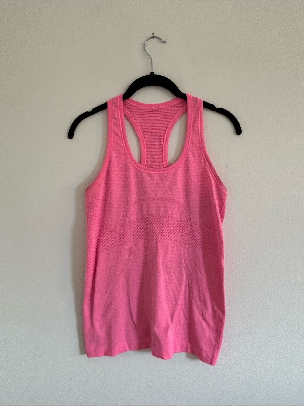 lululemon athletica Pink Racerback Seamless Tank